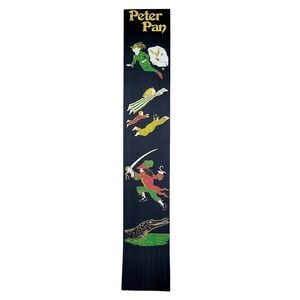 Vintage Y2K Peter Pan Leather Bookmark Wendy Hook Tinker Bell Great Britain 2004